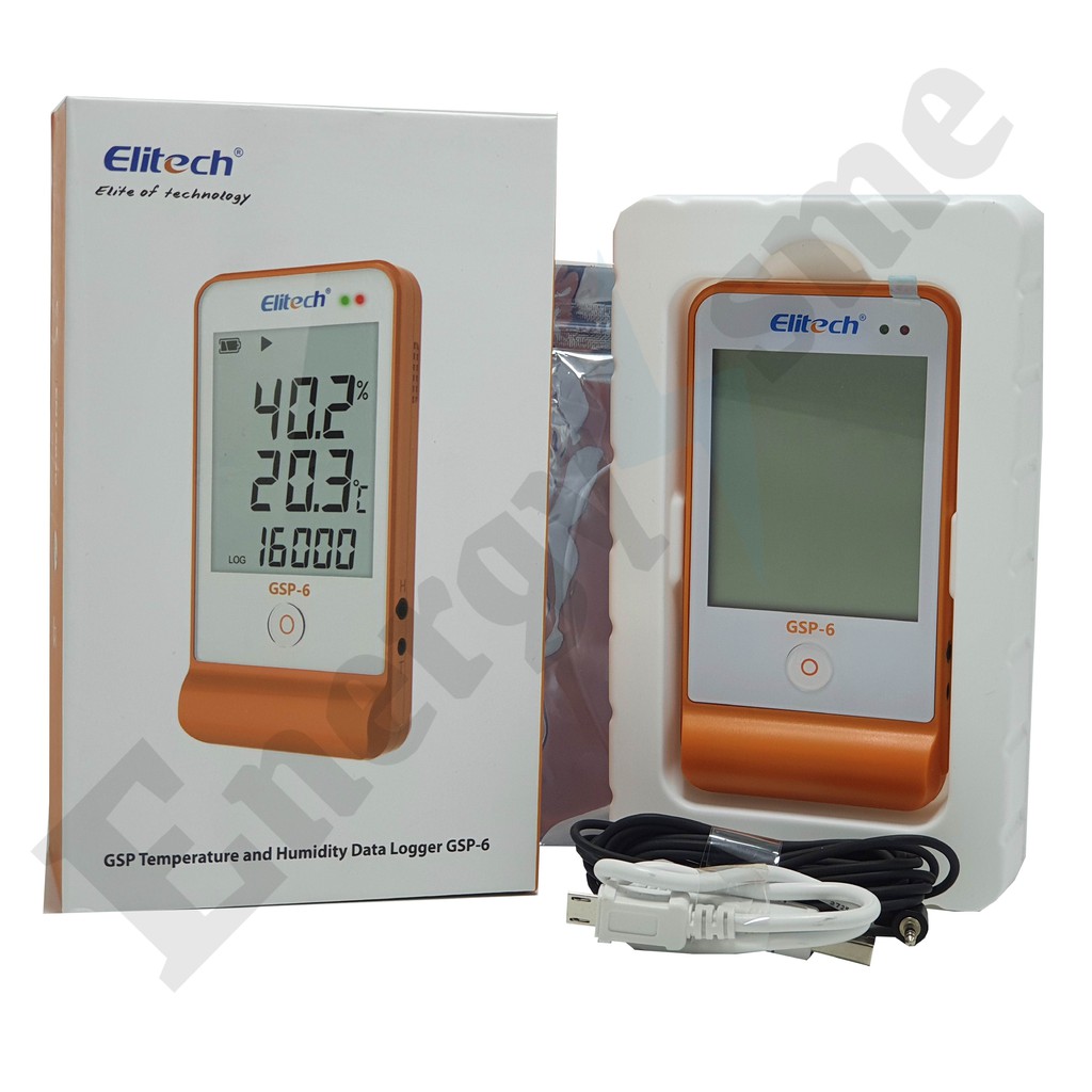 GSP-6 TEMPERATUR DATA LOGGER HUMIDITY ELITECH ORIGINAL