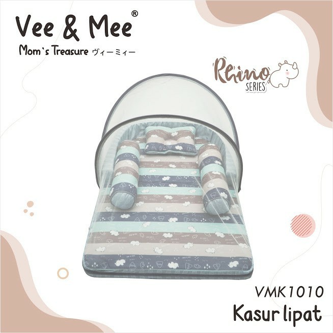 Vee &amp; Mee VMK1010 Kasur Lipat Oval Rhino Series