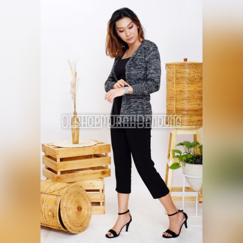 Twist Cardy Ringgo Rajut- cardigan wanita