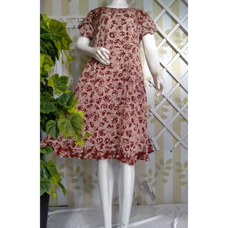 Qonita batik daster Rosmalia Hls UV