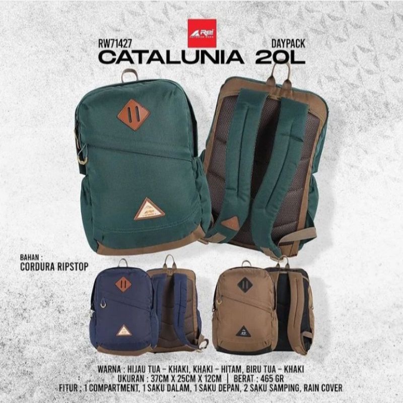 Tas Ransel REI Daypack Catalunia 20L Arei Outdoorgear