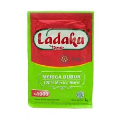 

LadaKu Merica Bubuk Putih 3 gram - 1 sachel