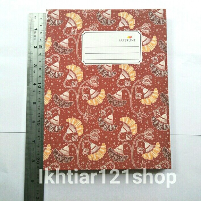 

Wow Buku Tulis Kwarto Paperline Hard Cover/ Quarto 100 Lembar Sampul Tebal Bergaransi