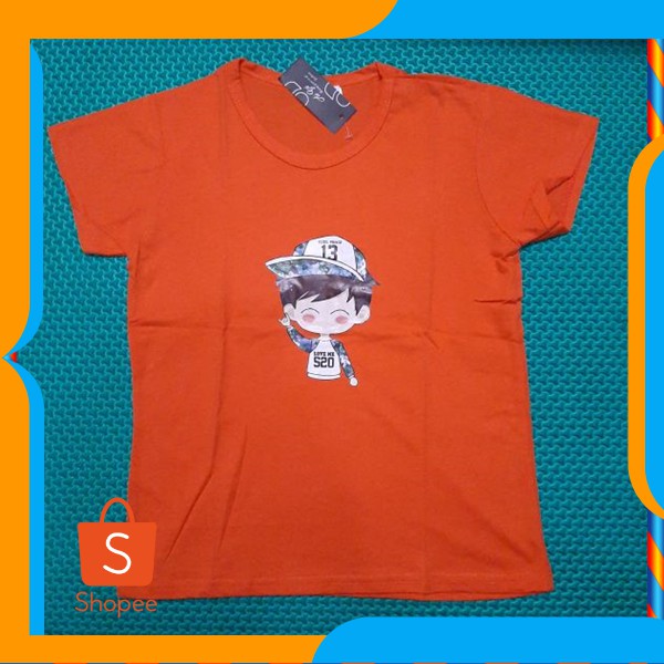  kaos  anak 6 8th bahan  katun import super lembut dingin  