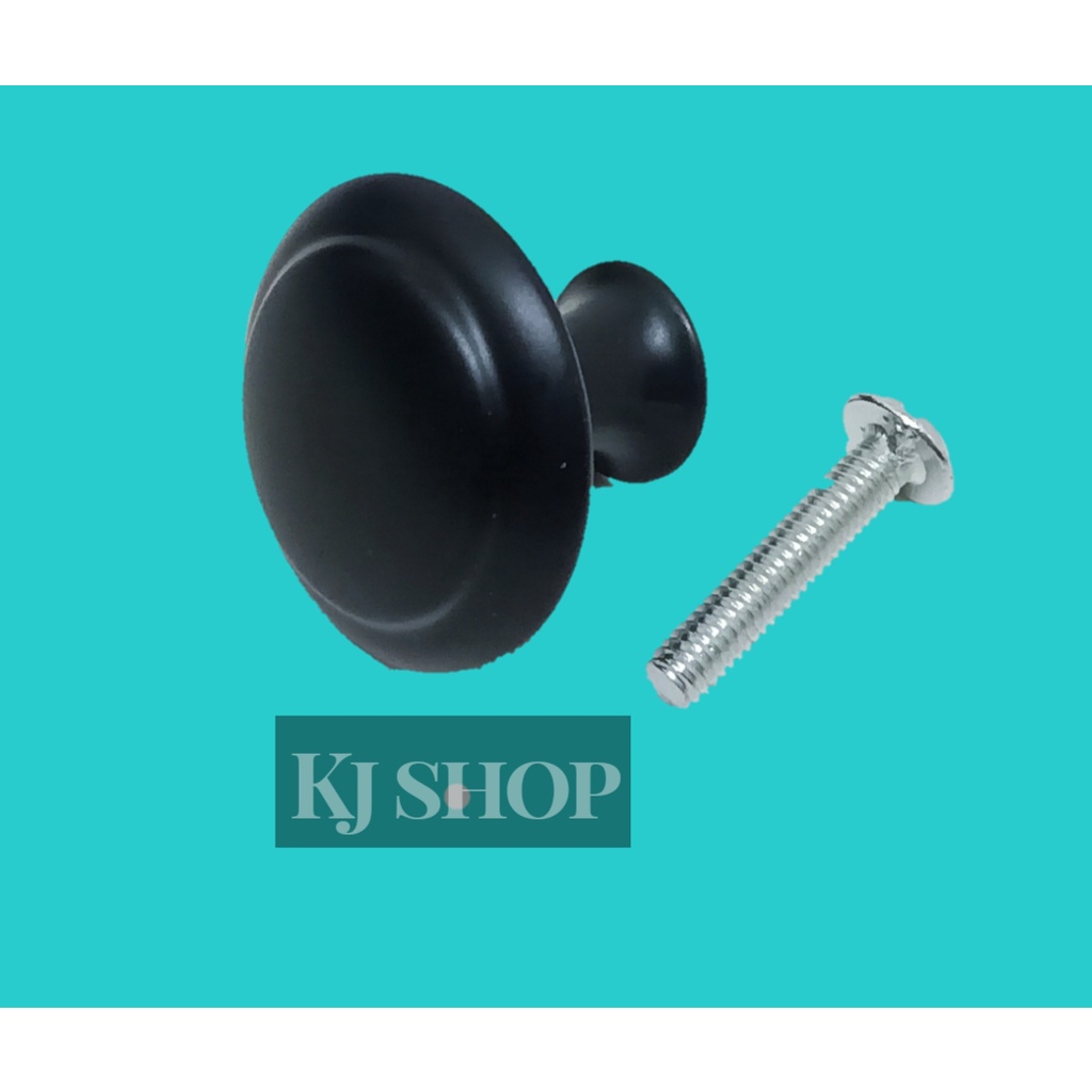 Tarikan Laci /Tarikan Lemari/Knop Hitam