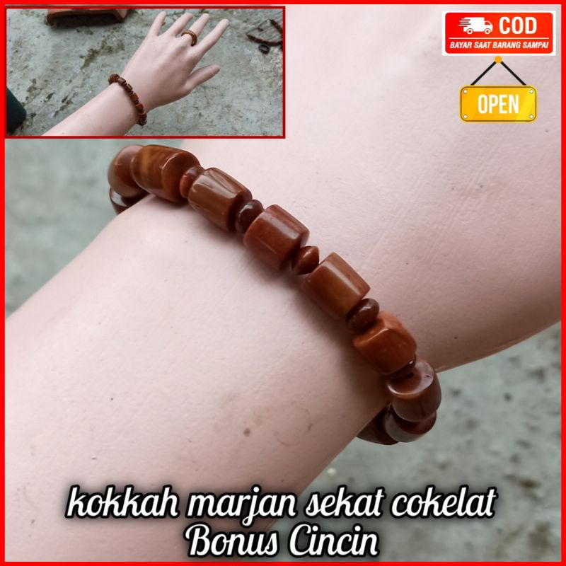 GELANG KOKKA MARJAN HALAT FREE CINCIN GELANG TERAPI GELANG KOKAH KAOKAH KAUKAH