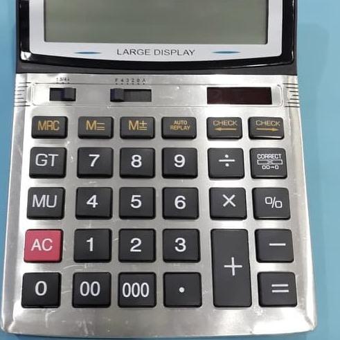

Terlaris Kalkulator Citizen BESAR CT 926 16 Digit - Kalkulator Dagang Warung Besar / Kalkulator GROSIR !
