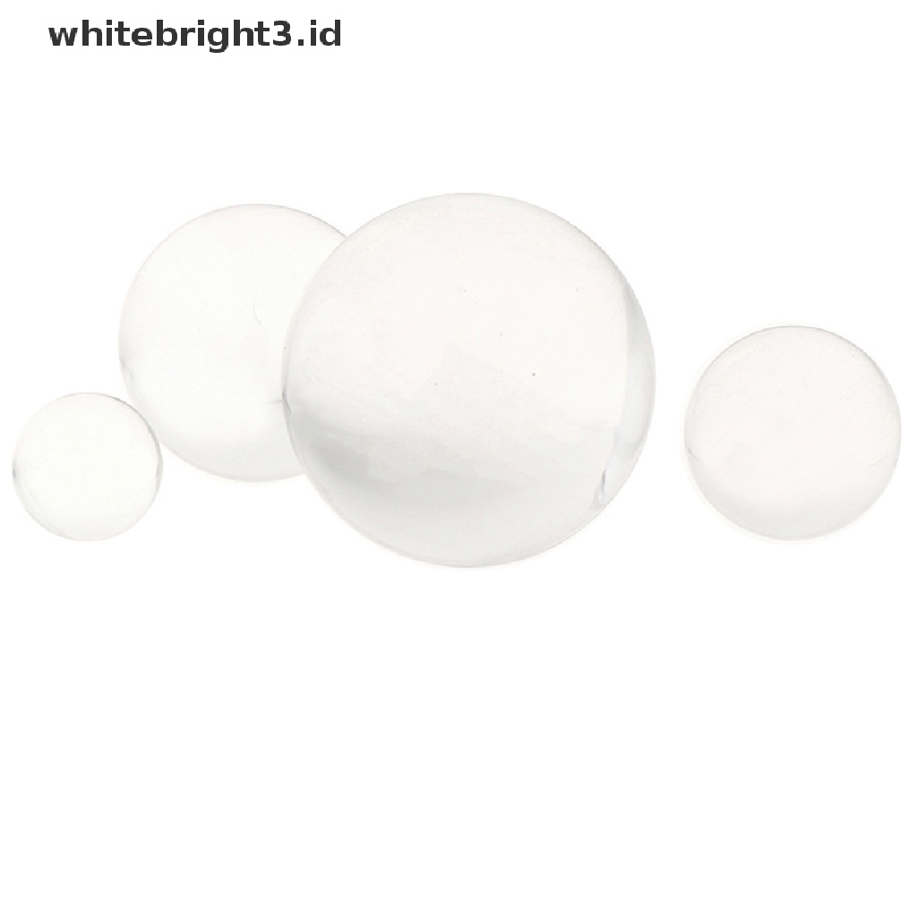 (whitebright3.id) 1pc Bola Kristal Kuarsa Bening Untuk Dekorasi Rumah / Properti Fotografi