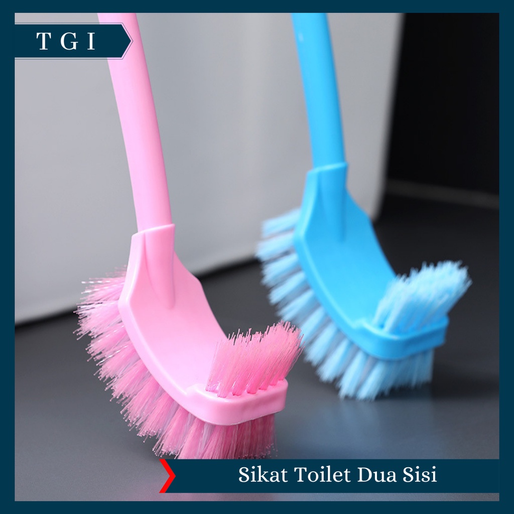 TGI - SIKAT KLOSET WC LANTAI TOILET 2 SISI BULU KAMAR MANDI SERBAGUNA SIKAT SERBAGUNA