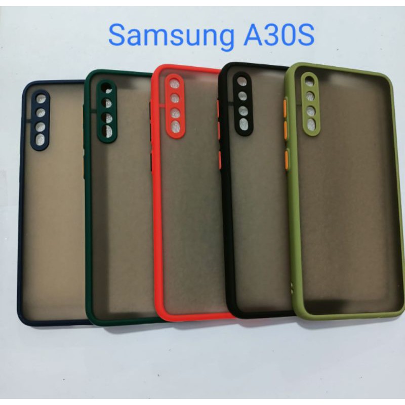 Samsung A30S Case Softcase FROSTED Matte Case Casing Samsung A30S