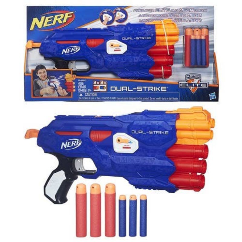 Hasbro Nerf N Strike Dual Strike Blaster