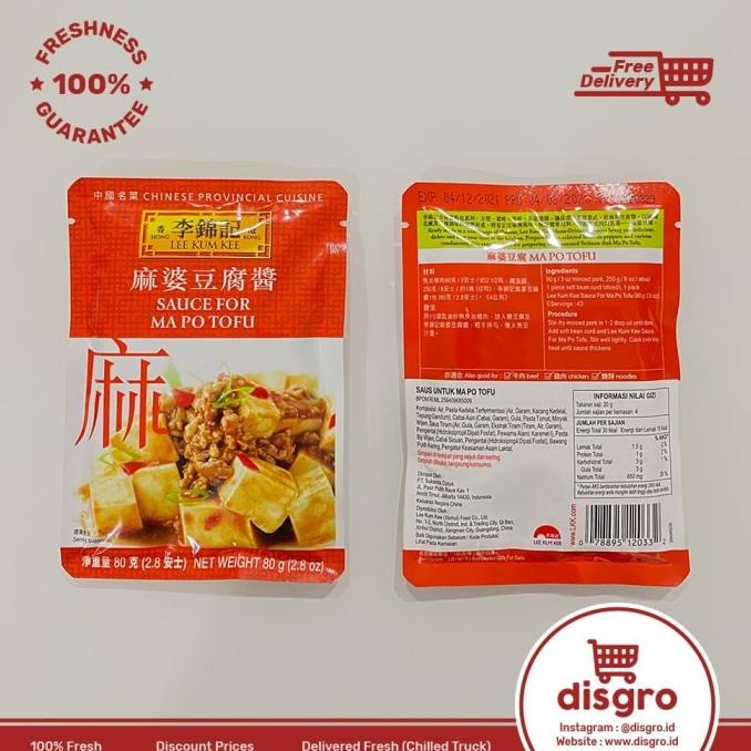

Lee Kum Kee Sauce for Ma Po Tofu 80 gr saos mapo