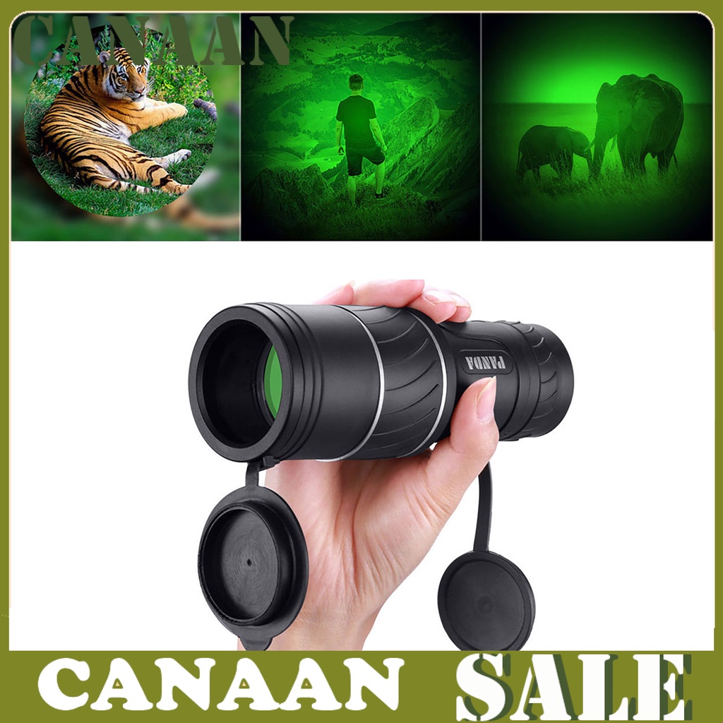 canaan 40x60 Mini Portable Night Vision Hunting Monocular Powerful Camping Telescope