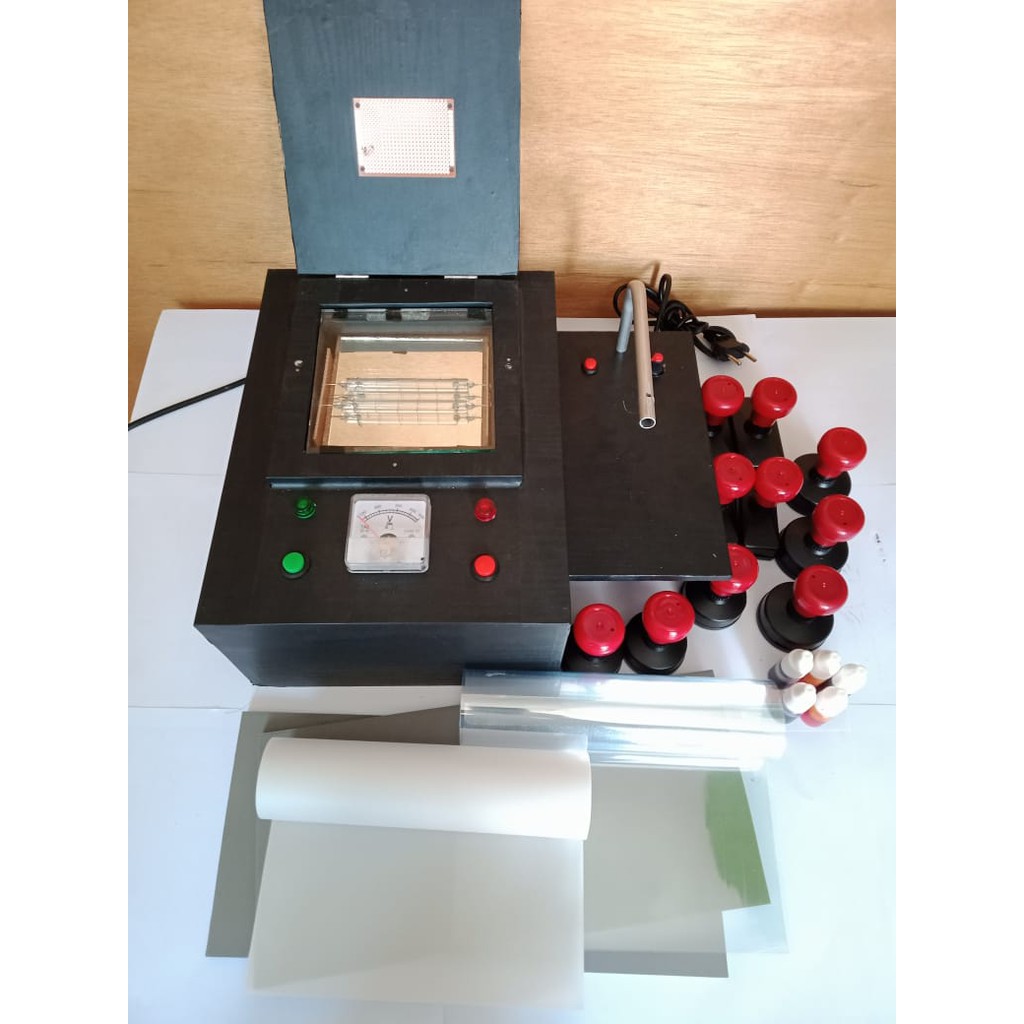 

Mesin Stempel Warna 2 Lampu Besar Setara 4 lampu U dan Paket Komplit Usaha