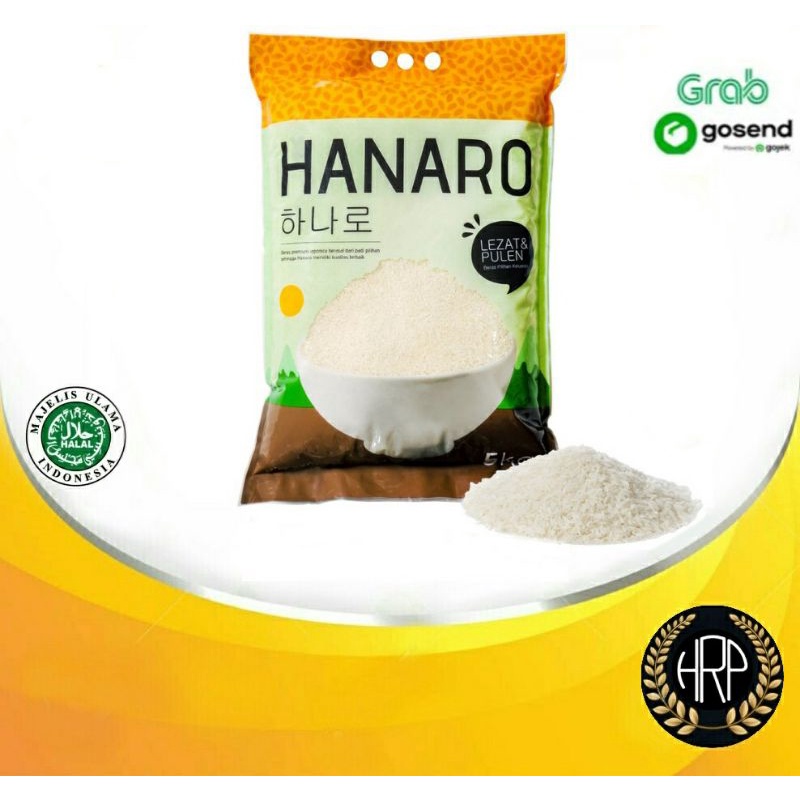 

Beraa Jepang Korea Hanaro 5kg Premium Japonica - Beras Sushi