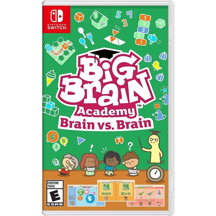 Nintendo Switch Big Brain Academy Brain Vs. Brain reg Eur