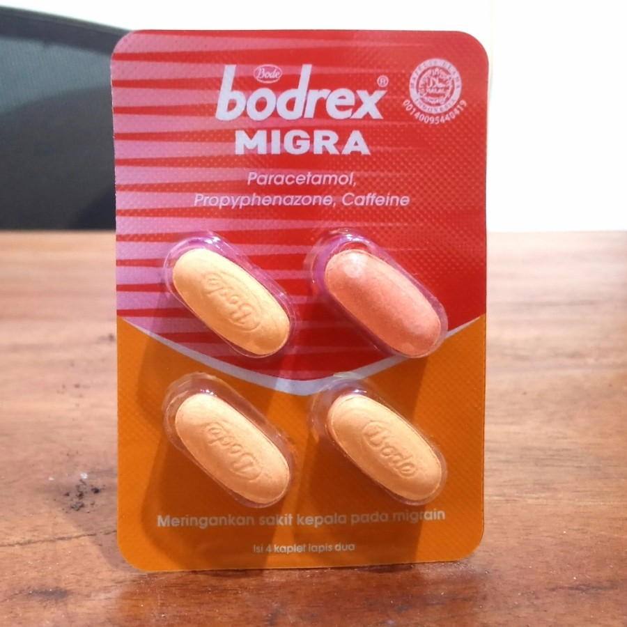 bodrex migran 4 tablet