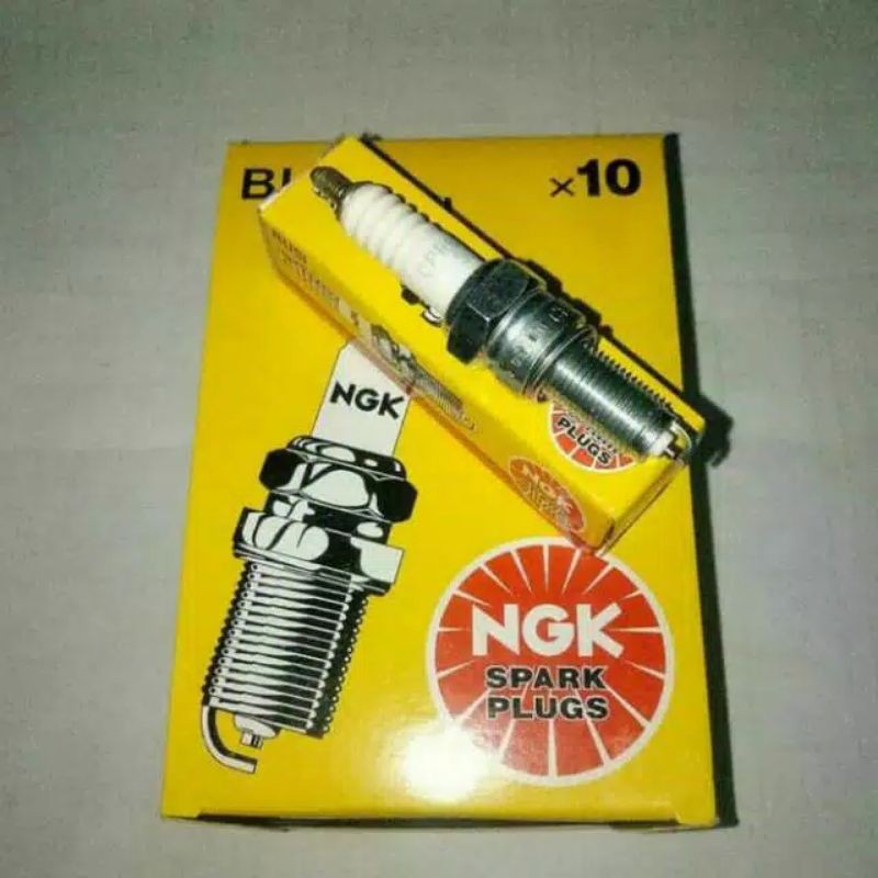 BUSI New NGK CPR6EA BEAT/KARISMA/SUPRAX125/SATRIA FU150/VIXION/MX/SCOPY/VARIO 125 F1 pala putih