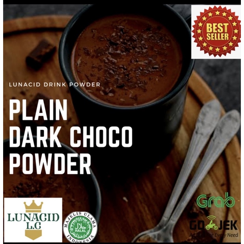 

Bubuk Minuman Rasa Plain Dark Choco 1 Kg / Plain Dark Choco Powder / Bubuk Plain Dark Choco / Serbuk Plain Dark Choco 1 Kg