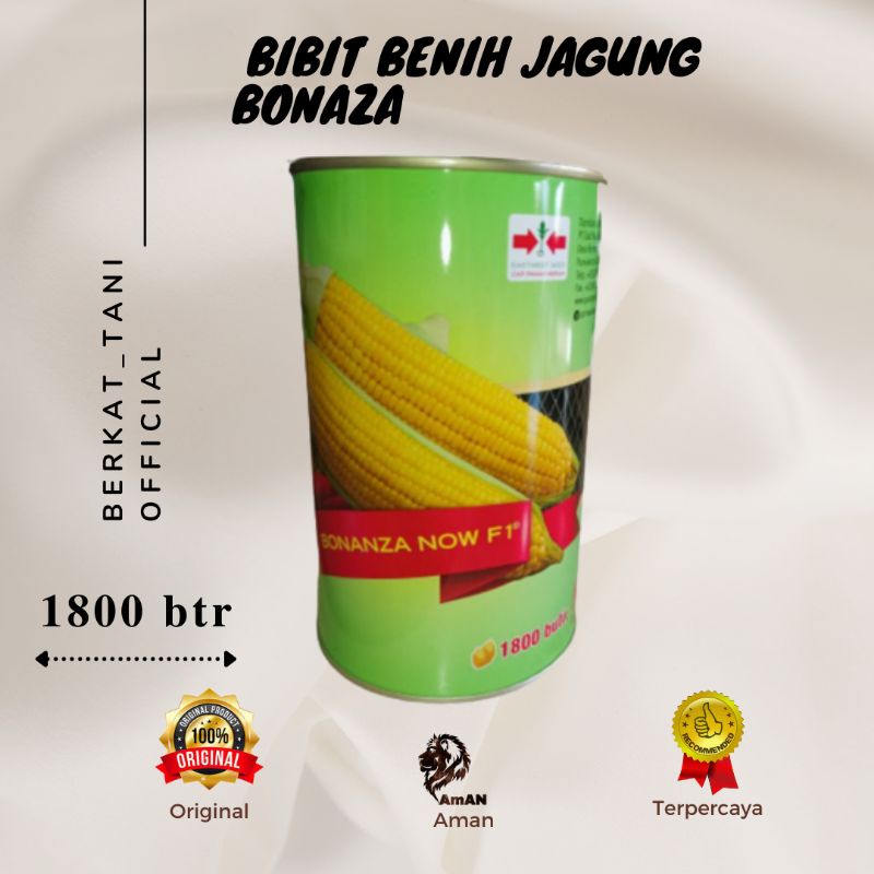 Bibit Benih Jagung Manis Hibrida Bonanza F1 Now Pertanian Unggul