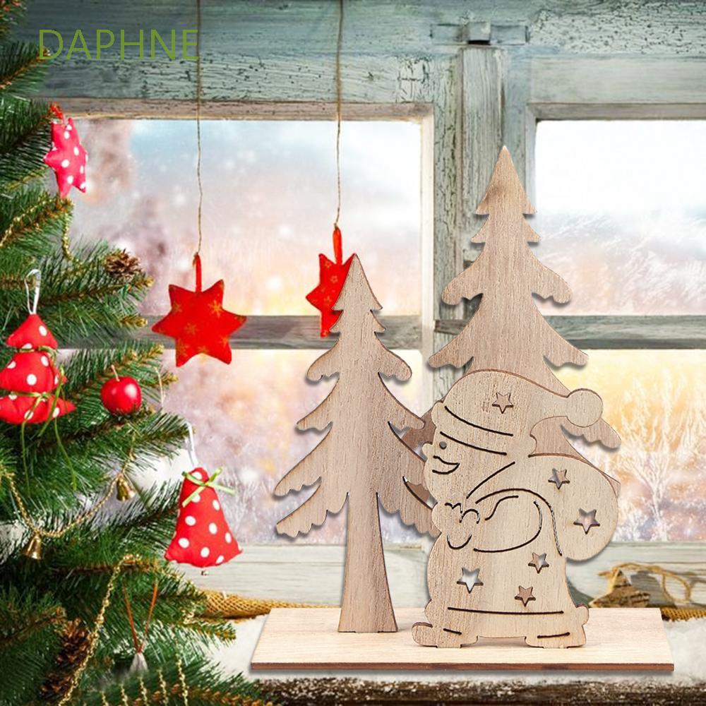 Download Daphne 1set Party Supplies Wooden Embellishments Wood Diy Crafts Hanging Decor Christmas Ornaments Shopee Indonesia PSD Mockup Templates