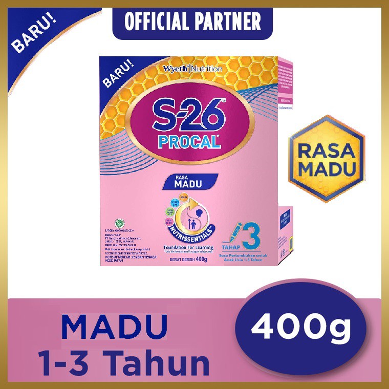 S-26 Procal 3 Madu 400 gr