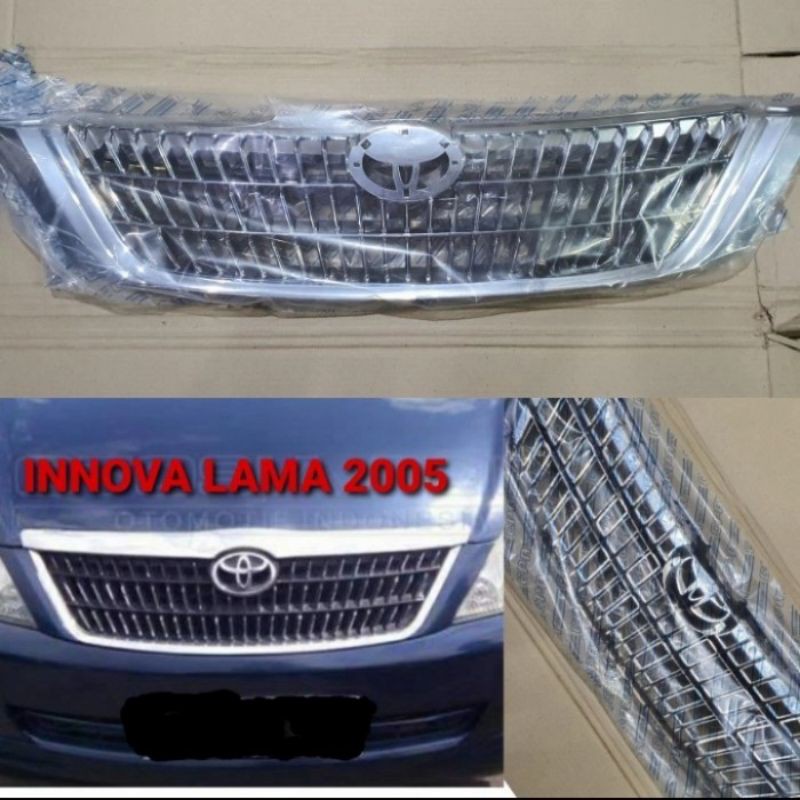 Front grille Grill depan chrome new Innova