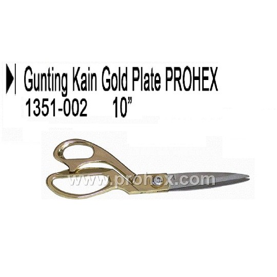 

Gunting Kain Gold Plate Prohex 1351-002