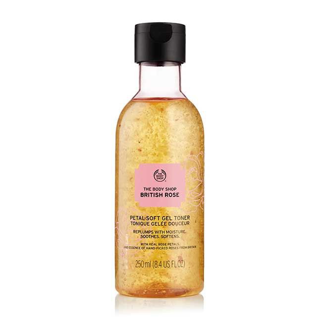 The Body Shop British Rose Petal-Soft Gel Toner 250ml
