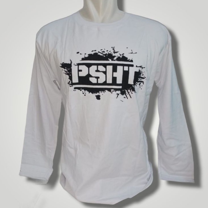 kaos PSHT panjang.kaos PSHT putih.kaos PSHT simpel