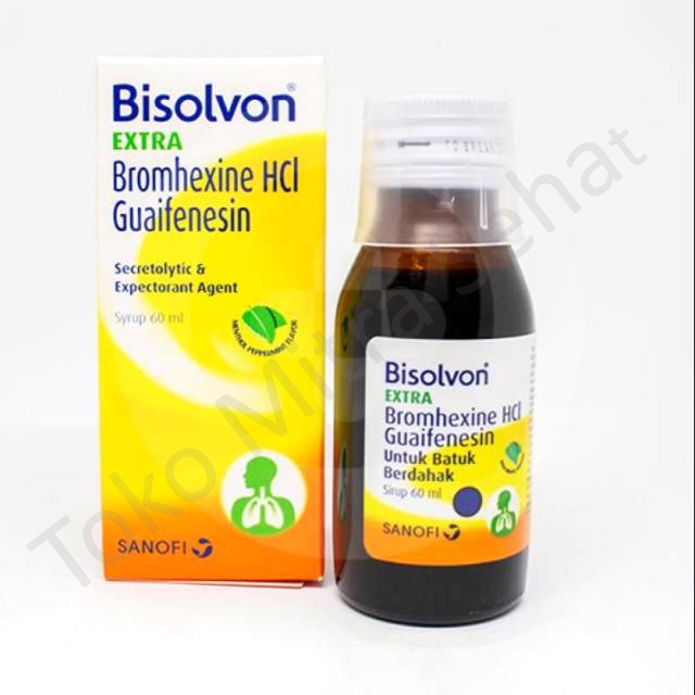 BISOLVON EXTRA BATUK BERDAHAK 60ml / OBAT BATUK BERDAHAK DEWASA / BISOLVON EXTRA BATUK BERDAHAK RASA