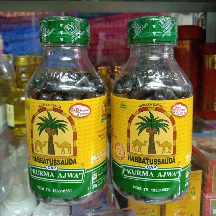 

Habbatussauda Cap Kurma Ajwa isi 210 Kapsul
