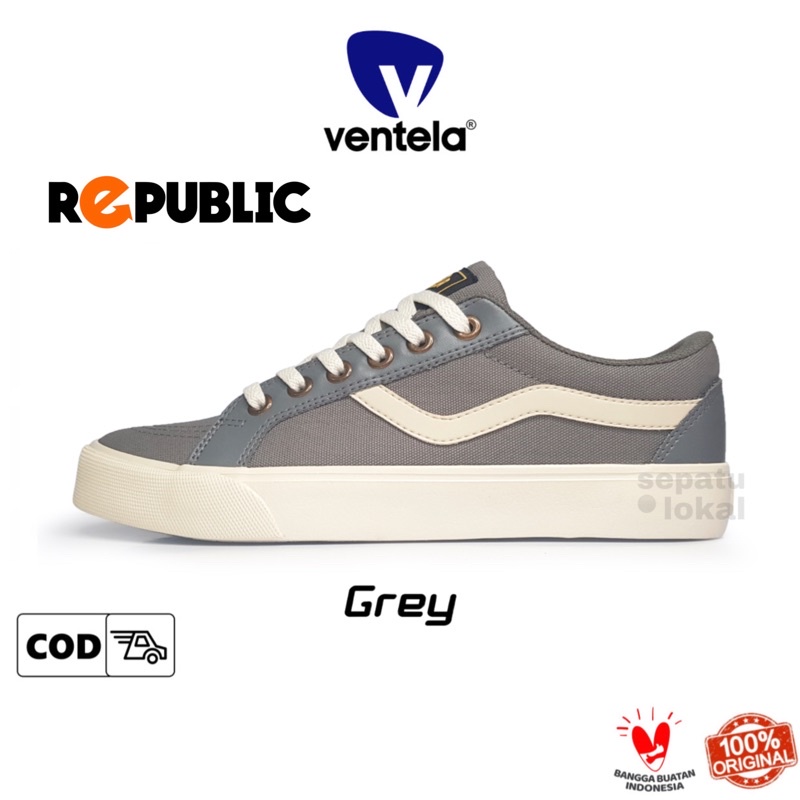 Ventela Republic Low Grey [OFFICIAL]