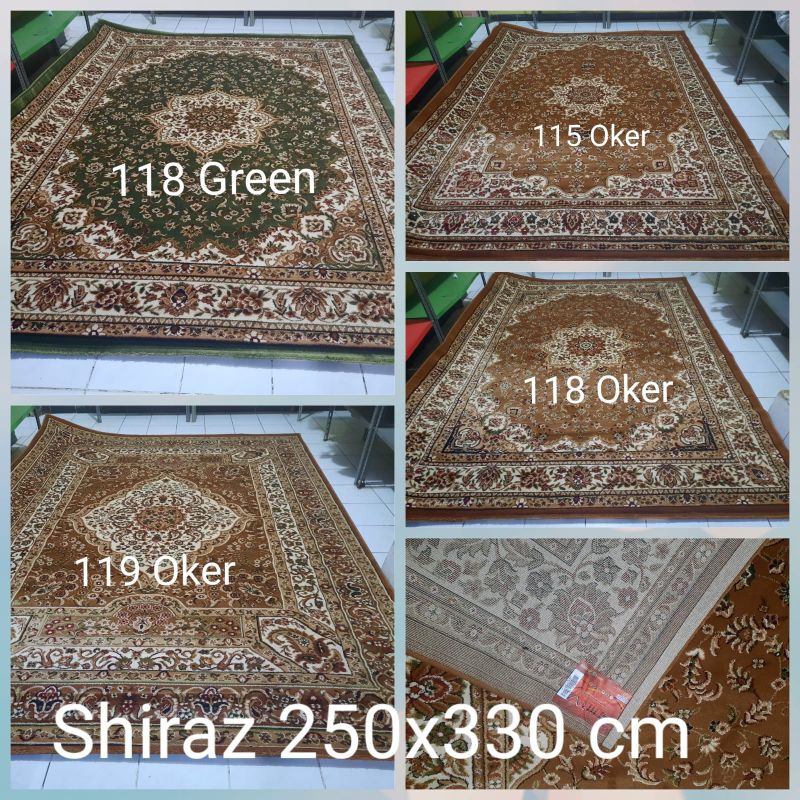 Karpet Permadani Merk Shiraz Turki - Super Jumbo