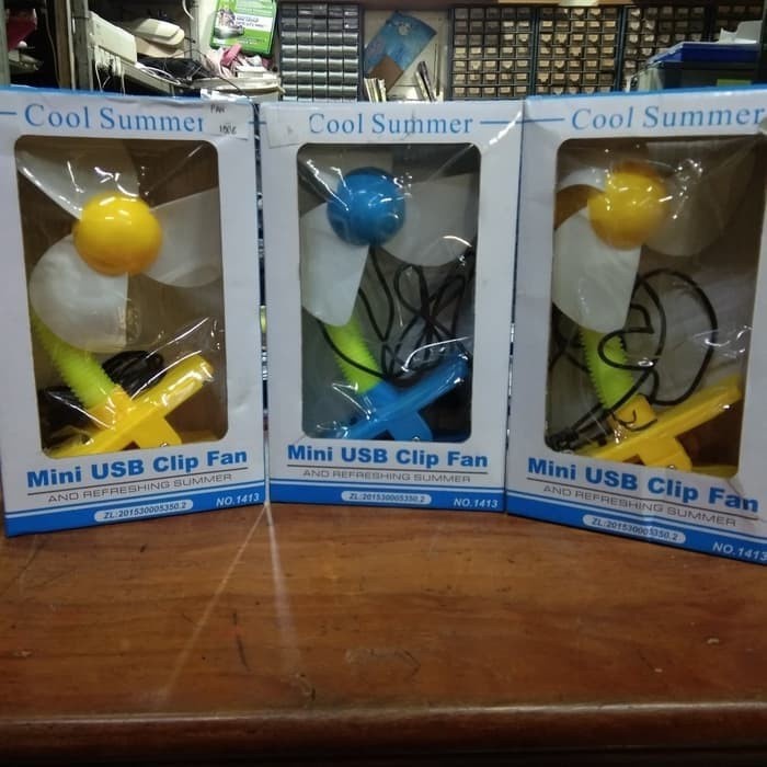 Trend-Mini Usb fan clip / Kipas angin mini usb klip