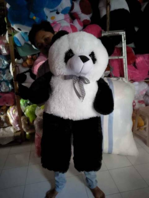 Panda hitam putih jumbo 1 meter