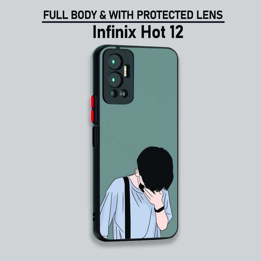 Case Infinix Hot 12 - Silikon Tpu Infinix Hot 12 - Kesing Termurah Infinix Hot 12 -  Silicon Infinix