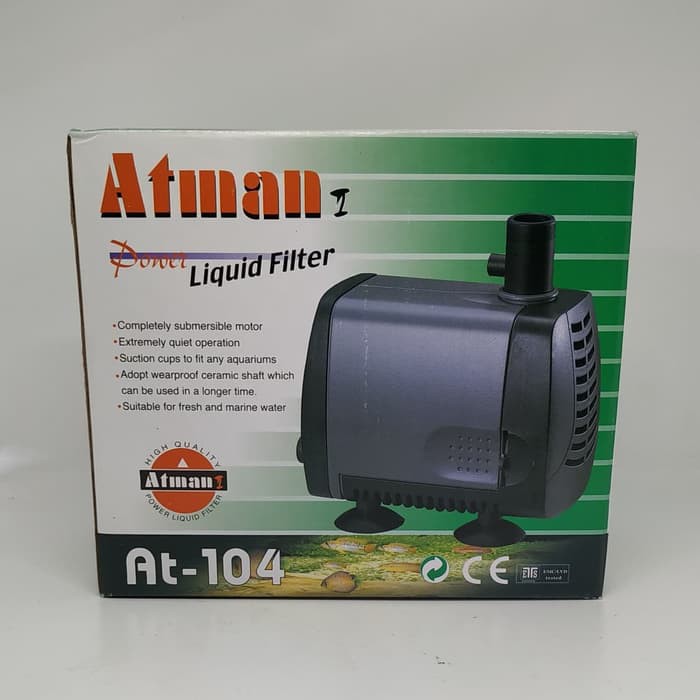Atman 104 Pompa Air Water Pump mesin filter aquarium Atman AT 104