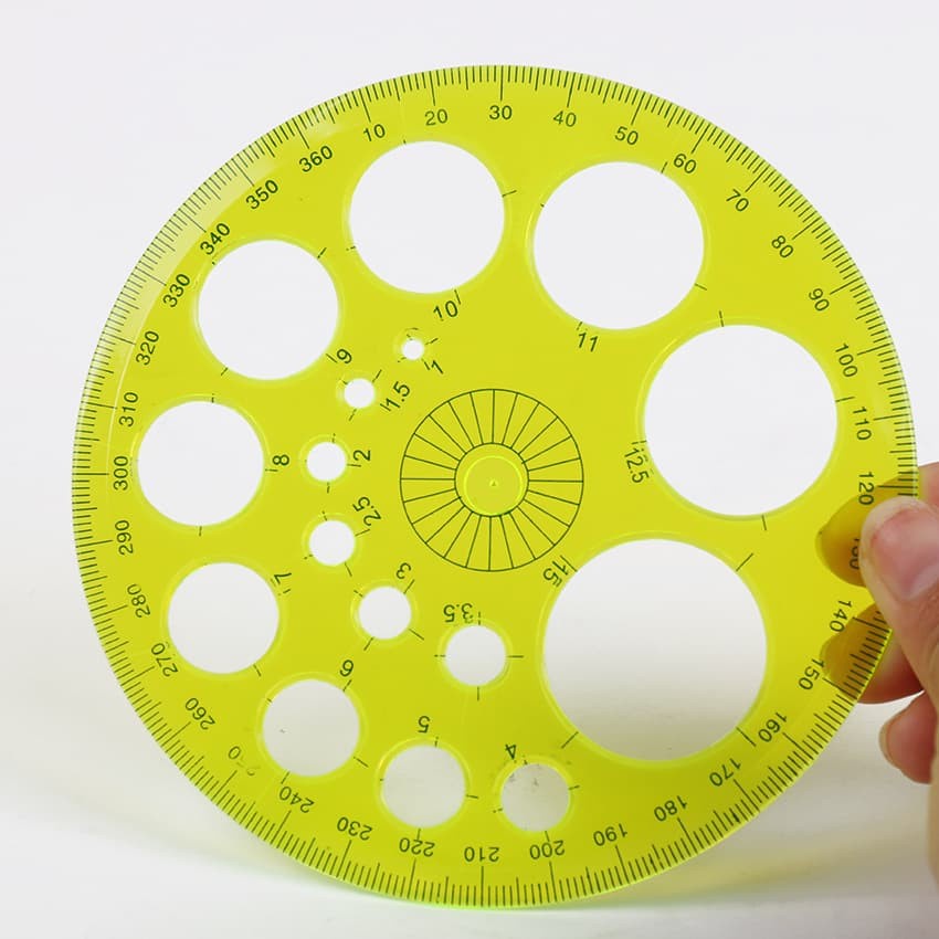 360 Degrees Ruler