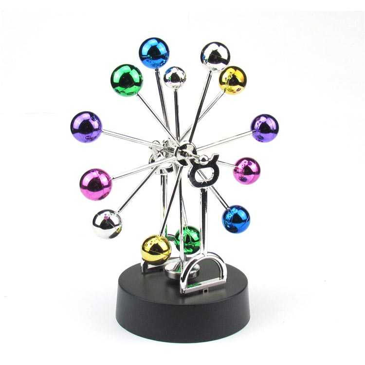 TG-MA Zhenwei Pajangan Meja Pendulum Newton Perpetual Model Ferris Wheel