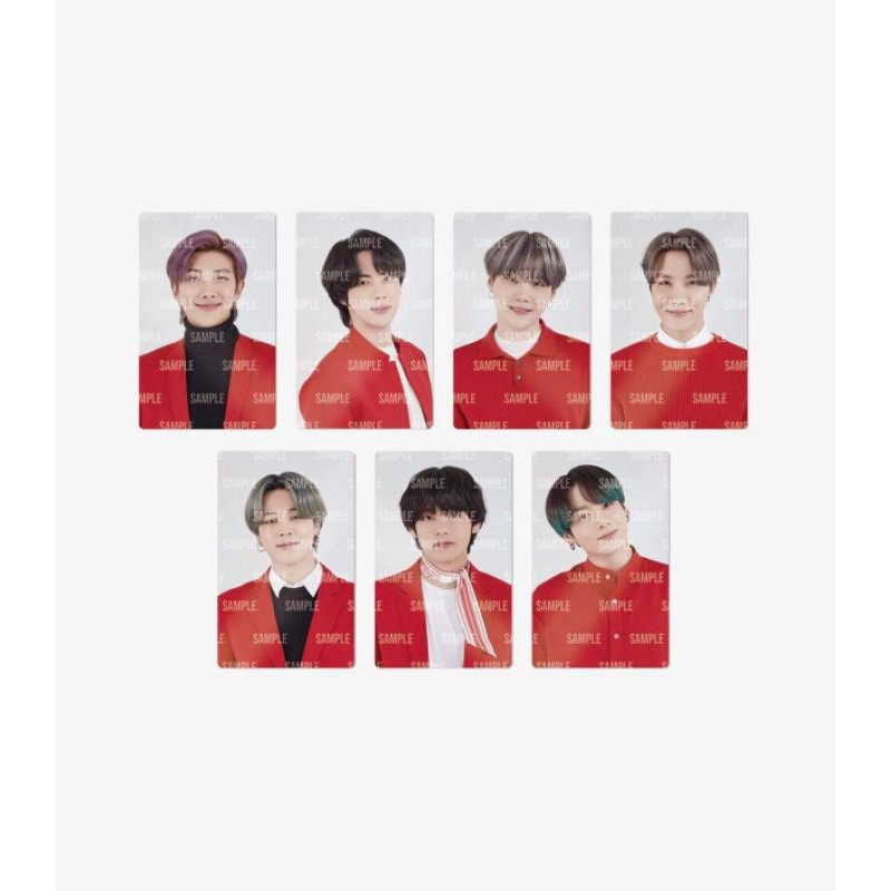 CARD TICKET BTS