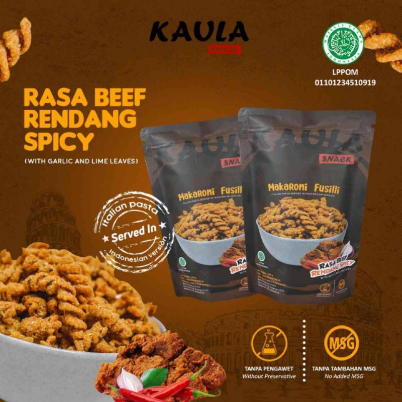 

Kaula Makaroni Fusilli 100 gram