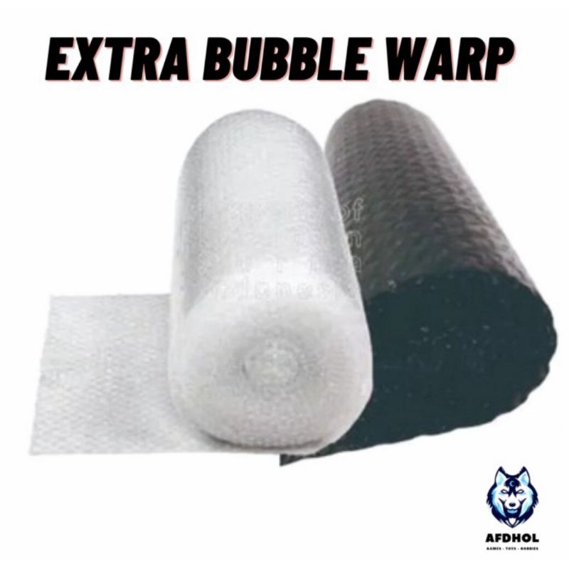 Extra Bubble Warp Tambahan Ekstra Bubble Warp Tambahan Packaging Packing Kemasan Pack Bubble Warp