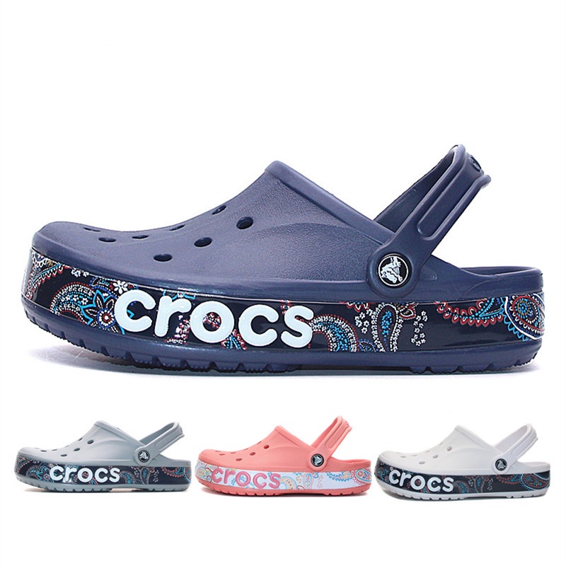 Sandal Crocs Bayaband Graphic Clog / Bayaband Graphic / Sandal Air / Sandal Karet / Sandal Crocs Unisex Pria Dan Wanita  [206233]