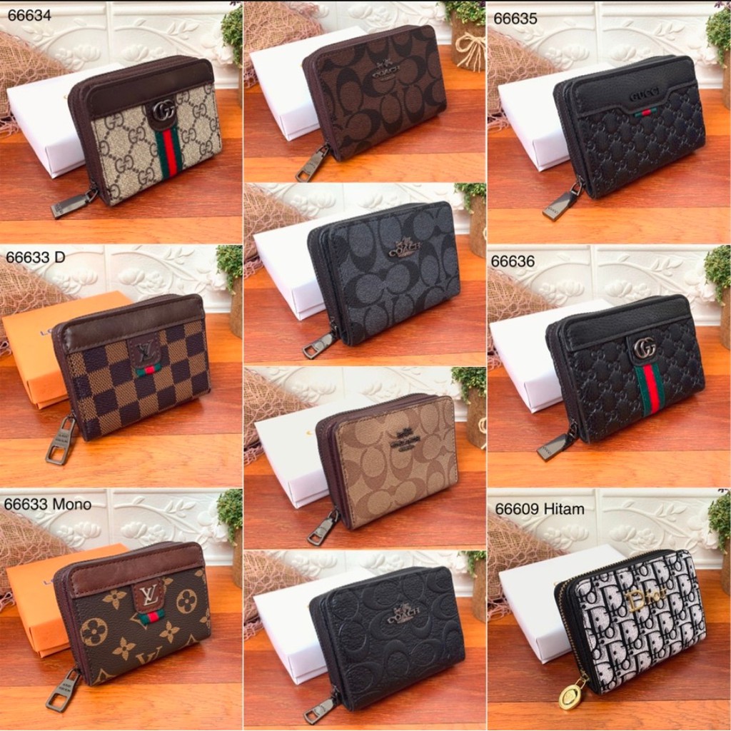 Dompet Kartu /Dompet Lipat 1 Rest Import Premium