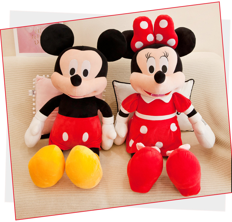 Mainan Boneka Plush Mickey Mouse Ukuran 50cm / 70cm Untuk Anak