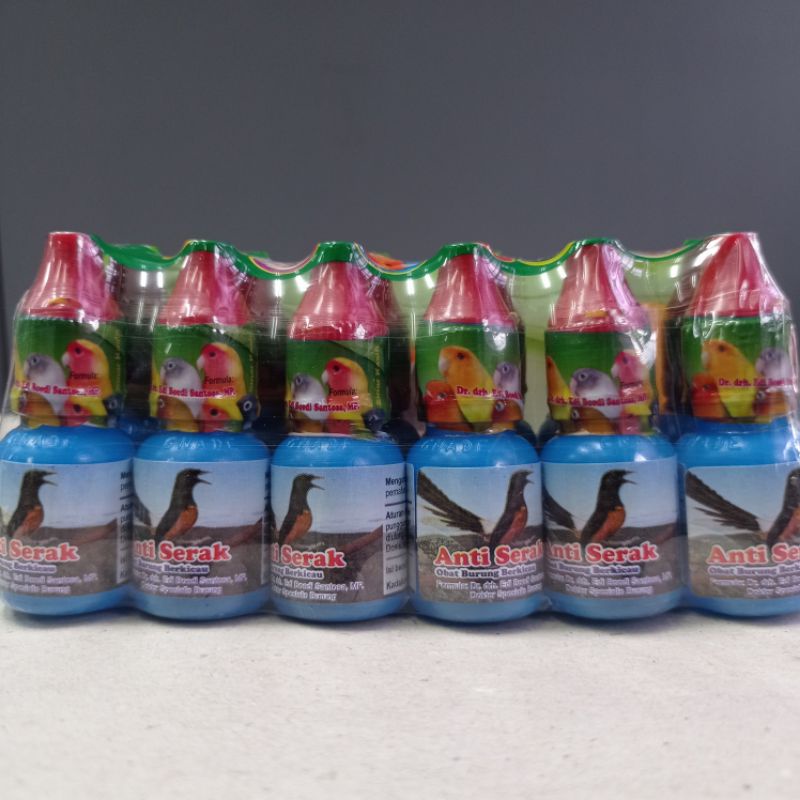 Obat Anti Serak Burung Kenark Berkicau