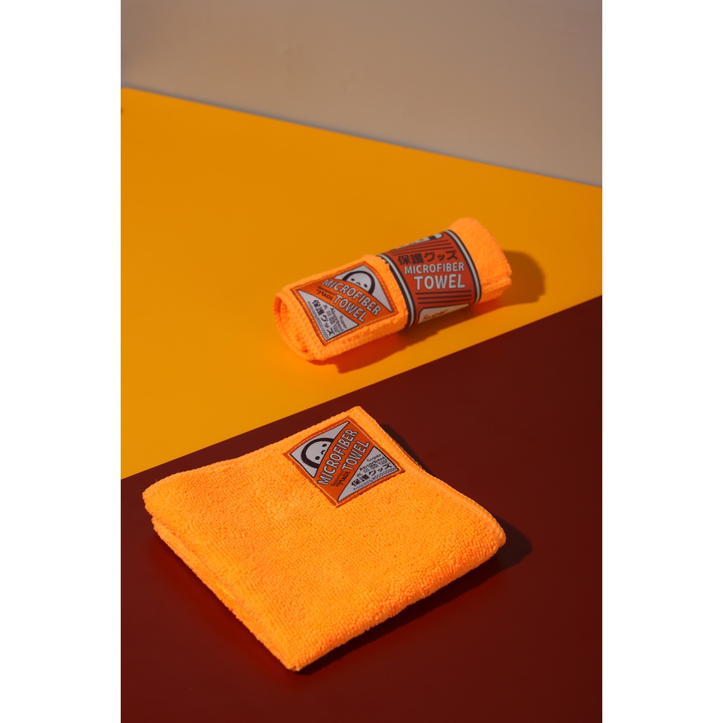 Hogo Microfiber Towel ; Kain Lap Pembersih Serbaguna 25x25cm 400GSM