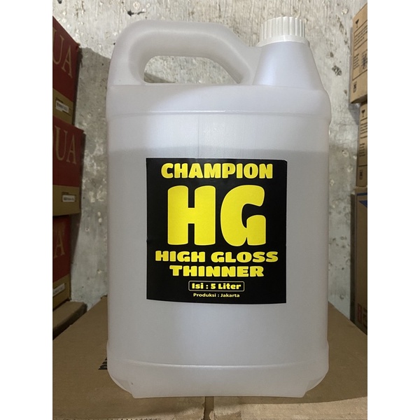 Thinner HG Champion 5 liter