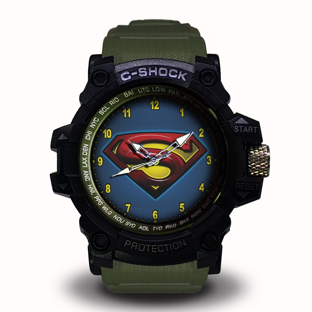 Jam Tangan Superman Outdoor Anti Air